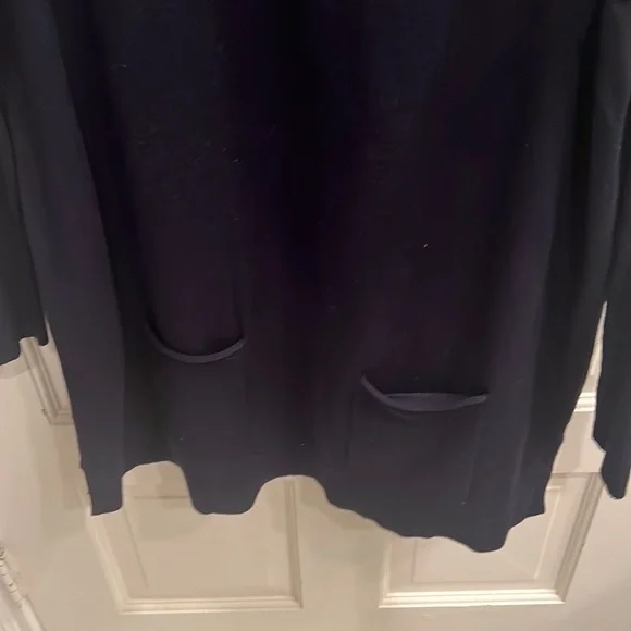 Navy king sweater with fitted arms - Picture 2 of 3